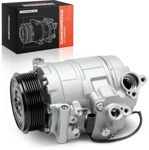 Frankberg Compressore per aria condizionata a 2 poli 890012 | Compatibile con: Serie 3 Coupé E92, Serie 3 Touring E91, Serie 3 E90, Serie 3 Cabrio E93