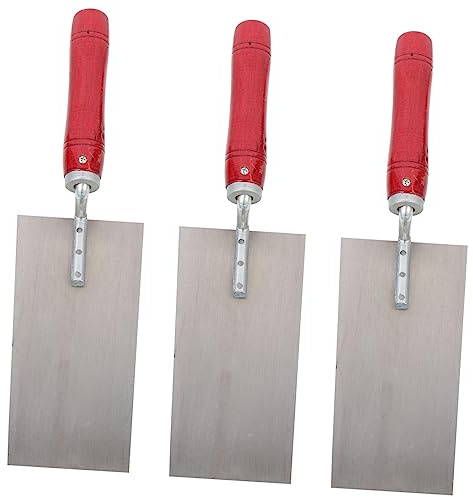SHINEOFI 3piezas Cortador De Masilla Llana Paleta Raspador Espátula Construcción