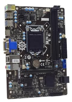 Spelmoderkort Fit For MSI H81M-S03 Moderkort Intel H81LGA 115 stöd Core i3-4130 4170 4360 4430 4670 4690 4770 4790 processor DDR3 Micro ATX