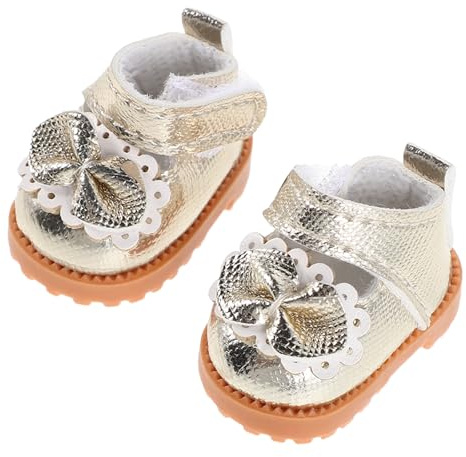 Uonlytech 1 Paire de Chaussures Mignonnes pour poupée Fille de 43 cm, idéales pour s'habiller, Faire Semblant et décorer Une Maison Miniature.