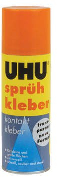 UHU Sprühkleber permanent, 200ml