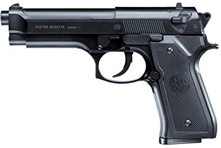 Beretta Airsoft Pistole MOD. 92 FS, Federdruck Waffe mit < 0,5 Joule, inkl. 100 x 6 mm Soft-Air Kugeln