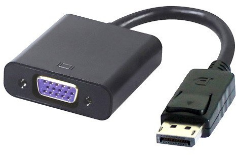 jser DP DisplayPort Display Port Quelle zu VGA-Buchse Spüle Monitor Projektor Kabel unterstützt ATI Eyefinity schwarz