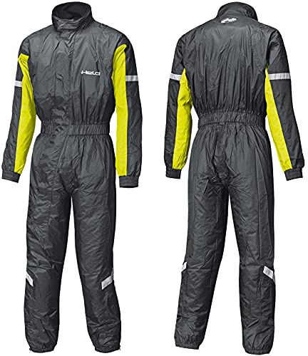 Held Splash II Motorrad Regenbekleidung Unisex Schwarz-Neongelb | Wasserdicht