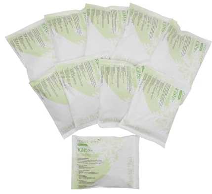 Medi-Inn Kälte-Sofort-Kompresse 14 x 18 cm, 10 Stück, Kühlpack zum sofortigen Kühlen