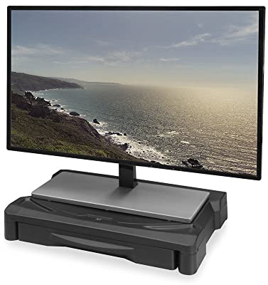 ACT Monitorständer mit Schublade A4, Max. 32 Max. 10KG, - AC8210 | Netzwerkkabel 3,6mm, LSZH, für Datenzentren
