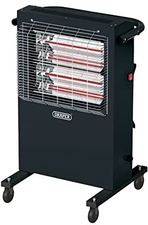Draper 04745 230V Infrared Cabinet Heater, 2.8kW