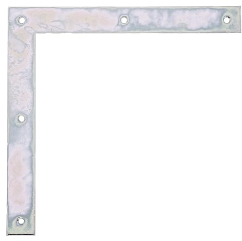 Alberts 312558 Tor-Winkel | galvanisch verzinkt, dickschichtpassiviert | 250 x 250 x 30 mm