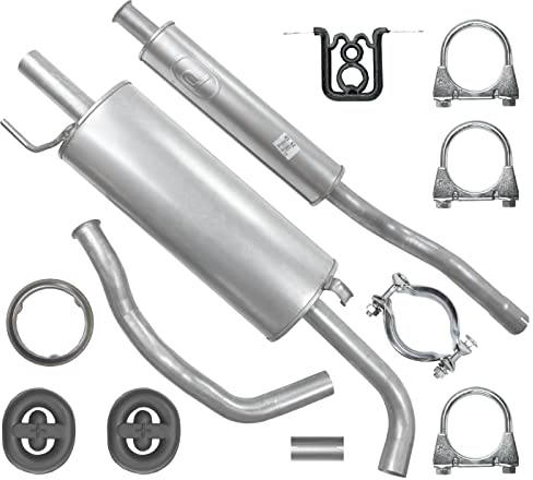 Polmo Schalldämpferset Auspuffanlage Auspuff für 80 B4 1.6 2.0