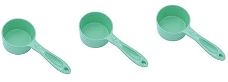 POPETPOP Contenedores De Comida 3 Piezas Vaso Medidor Cucharas De Comida Para Gatos Tazas Medidoras Para Alimentos Pala De Agua Cuchara Pala Mascota Contenedores De Comida Para Mascotas