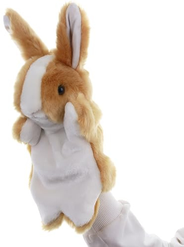 LOMTRATS Cane Coniglio Elefante Colomba Drago Capra Koala Panda Orso Pecora Mucca Marionette a Mano Animali di Peluche Giocattoli per Giochi di Imitazione Fantasiosi Racconti Regali per Bambini