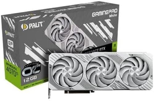 12GB Palit GeForce RTX 4070 Ti Gaming Pro White OC Aktiv PCIe 4.0 x16