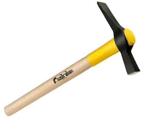 La zappa Marteau maçon avec manche long de 37 cm en bois Mix (600 gr)