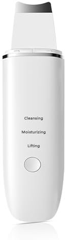 Pulizia Viso Ultrasuoni, Skin Scrubber Professionale,4 Modalità Regolabili, per Pulizia Profonda la Viso Peeling e Rimozione e Punti Neri, USB Ricaricabile