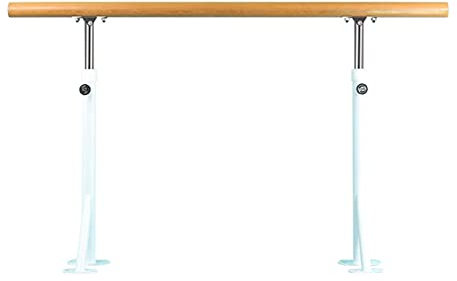 SnamicE Tragbare Ballettstange für Zuhause, verstellbare Ballettstange, freistehendes Stangengerät, perfekt für Übungen, Gleichgewichtstraining und Aufbau der Rumpfflexibilität, 1 m (1,5 m)
