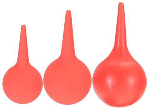 Hoement Succión De Goma 3 Piezas (30ml, 60ml, 90ml) Soplador De Polvo Portátil y Bola Para Soplar Suciedad, Herramienta Multifunción Para Limpieza De Oídos y Dispositivos Electrónicos, Uso Familiar
