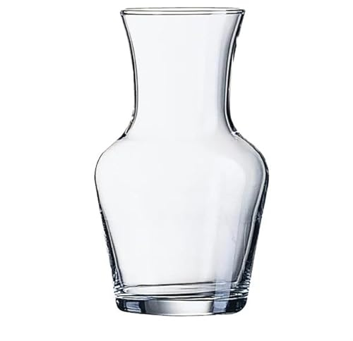 Arcoroc Arc A Vin Carafe - 0.5Ltr (Pack 12) | Clear glass ensures attractive wine presentation in busy commercial settings, built to resist stains and odours.