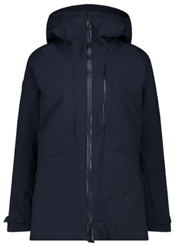 CMP Damen Jacke im Loose-Fit für Ski und Snowboard Black Blue - D44