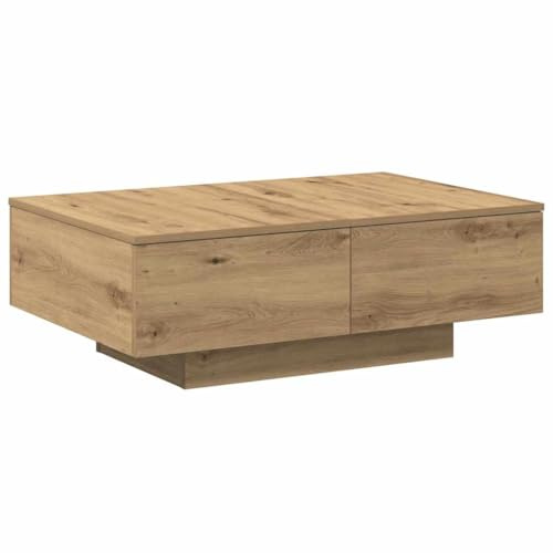 vidaXL Couchtisch Artisan-Eiche 90x60x31 cm Holzwerkstoff