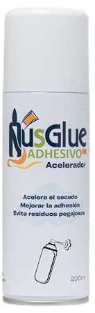 NusGlue Activador de Secado Rápido 200ml – Spray Acelerador para Cianoacrilato | Compatible con Pegamento de Alta Viscosidad | Uso Profesional y Bricolaje | Seca en Segundos
