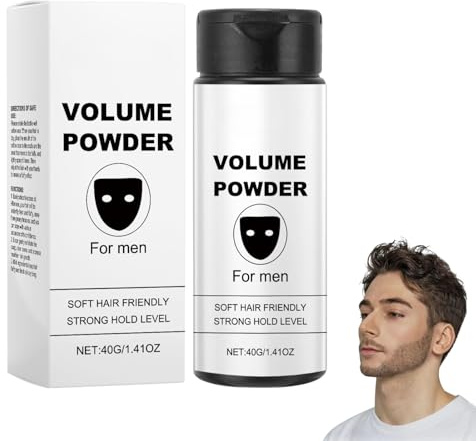 Volume Powder for Men - Hair Volume Powder - Strong Hold Hair Styling Powder Men - Instantly Adds Based Texture Powder Natural Ingredients Easy to Apply & Carry
