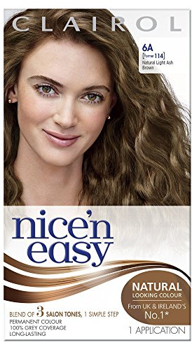 Clairol Nice and Easy hair colour light ash brown