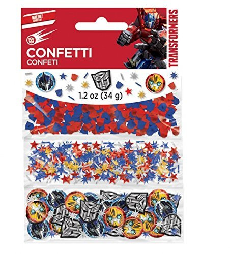 Amscan Transformers Value Pack Party Confetti-Net wt 1.2oz (34g)