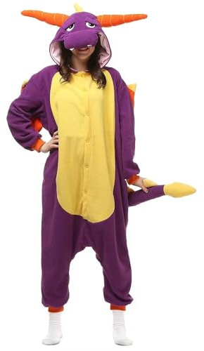 LBJR Combinaison Pyjama Homme Kigurumi Adulte Onesie Grenouillere Femme