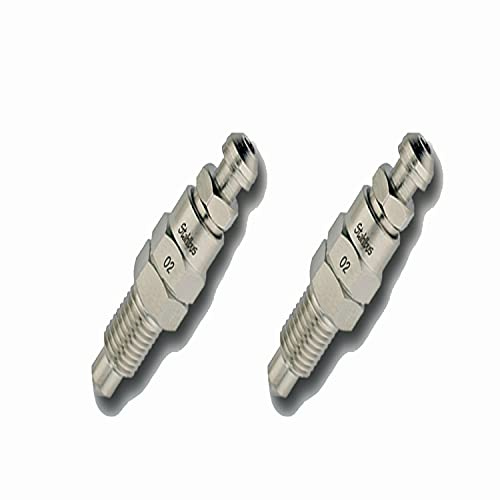 SB-110321 2X stahlbus Schnell-Entlüfterschraube M8x1.0x16mm mit integriertem Entlüftungsventil