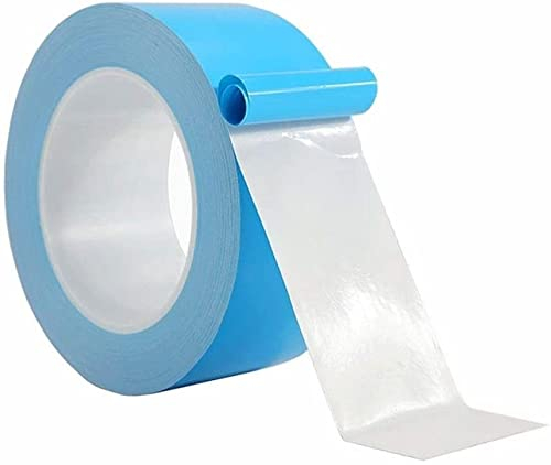 RAN Doppelseitiges Klebeband doppelseitig Klebstoff Wärmeleitendes Band Hochtemperaturklebebandform Aluminiumsubstrat Chip-Wärmedämmungsgummi-Pad-Reparatur hart (Size : 15mm Wide x 25m x 0.2mm Thick)