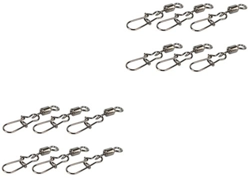 Uonlytech 2sets Angeln Köder Tackle Kit Metall Swivel Connector Angeln Roll Ringe Für Angelrute 40 Stücke * 2