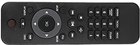 Télécommande de Lecteur DVD, Télécommande Universelle pour Lecteur DVD de Remplacement pour DVP5982C1/37B DVP3350K
