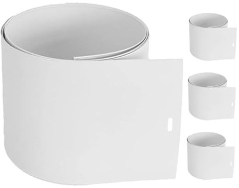 Alipis 4stücke Ersatzlamellen Für Vertikaljalousien Weiß Für Türen Und Fenster Installieren Geeignet Für Glasschiebetüren Und Innenbereich