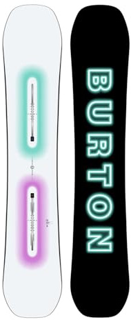 Burton - Tabla de snowboard personalizada para hombre, talla 150, color blanco
