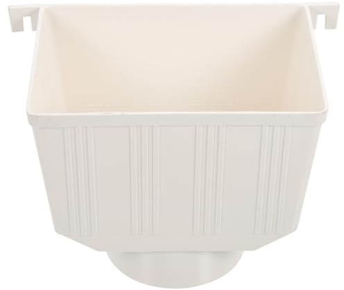 Hemobllo Tubo di scarico per grondaie in PVC, 26 x 18 x 15 cm, per raccolta dell'acqua piovana per giardino e serbatoi di pioggia