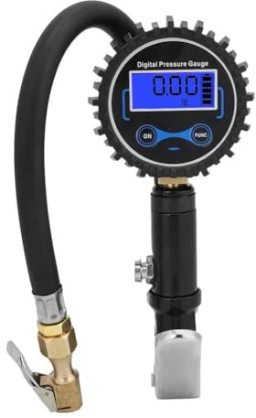 KIMISS Digitaler Reifenfüller mit Manometer – Automatisches Luftaufpumpen für Autos, LKWs, Motorräder – Hochpräzise Digitalanzeige und Robuste Konstruktion