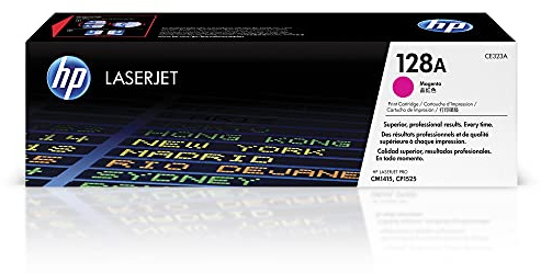 HP CE323A Tonerpatrone Magenta für Laserdrucker CP1525n/CP1525nw/CM1415fn/1415fnw