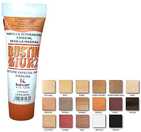 BAKAR Masilla Repara Madera 120 gr. Roble Claro