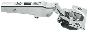Pro Pack de 20 unidades, clip superior Blumotion 110D + bisagra, brazo recto, cierre automático, atornillado