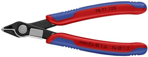 KNIPEX Electronics Super Knips, 12,7 cm mit Bleikänger