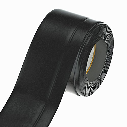 Weichsockelleiste selbstklebend 45 x 15 mm 5 Meter schwarz