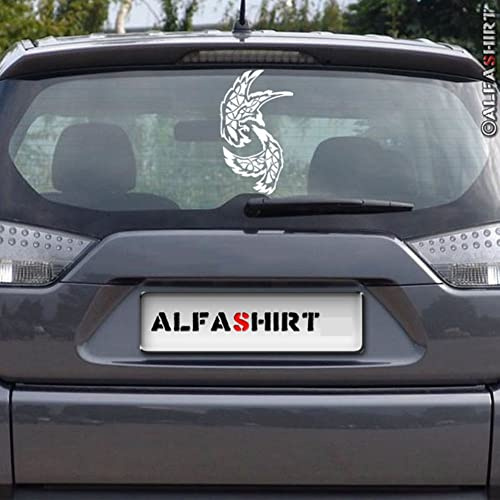 Aufkleber/Sticker Hugin und Munin Raben Odins Wikinger Thor Gott 15x25cm #A233