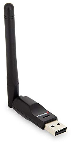 PremiumX PX150 MEGA WLAN Stick universal Abnehmbarer Antenne USB Wireless-LAN 150 MBit/s WI-FI Wireless Plug & Play