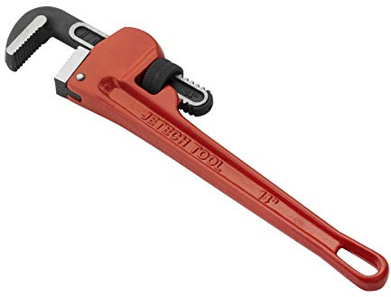 Jetech 14 Zoll (350 mm) Rohrschlüssel Stillson Rohrzange, Verstellbare Wasserpumpenzange mit Schwimmendem Hakengreifer und I-Trägergriff