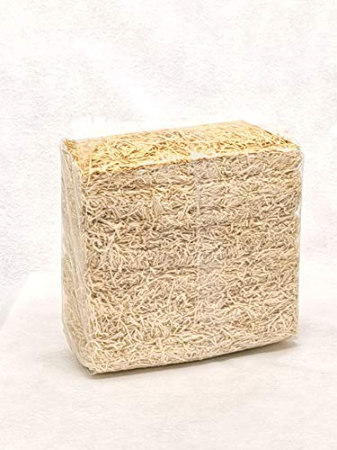 1kg Holzwolle unbehandelt PEFC Zertifiziert * sehr hell * Polsterwolle * Füllstoff * Füllmaterial * aus Deutschem Wald - von unipak