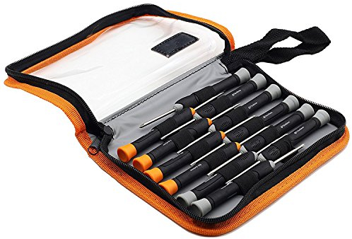 Finder Professionale Set di cacciaviti di precisione, Giraviti per Viti Set di 12 Pezzi con T6 T7 T8 T9 T10 Star Philip magnetico cacciaviti per iPhone X, 8, Smartphone, Computer, Tablet