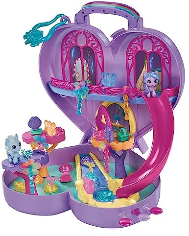 My Little Pony Mini World Magic Compact Creation Bridlewood Wald Spielzeug – Portables Spielset mit Izzy Moonbow Pony für Kinder ab 5 Jahren, Multicolored
