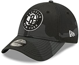 New Era Brooklyn Nets NBA Camo Midnight Camouflage 9Forty Adjustable Kids Cap - Child