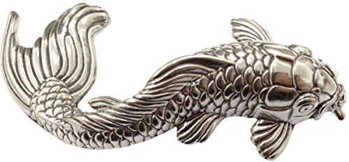 BELTINGER Gürtelschnalle Delux Koi 4,0 cm | Buckle Wechselschließe Gürtelschließe 40mm Massiv | Wechselgürtel bis 4cm