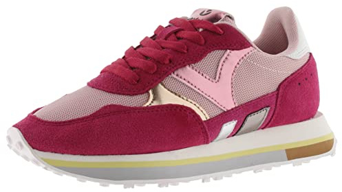 victoria Basket Nova Rejilla & Piezas Metalizadas Fucsia 38